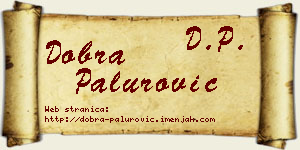 Dobra Palurović vizit kartica